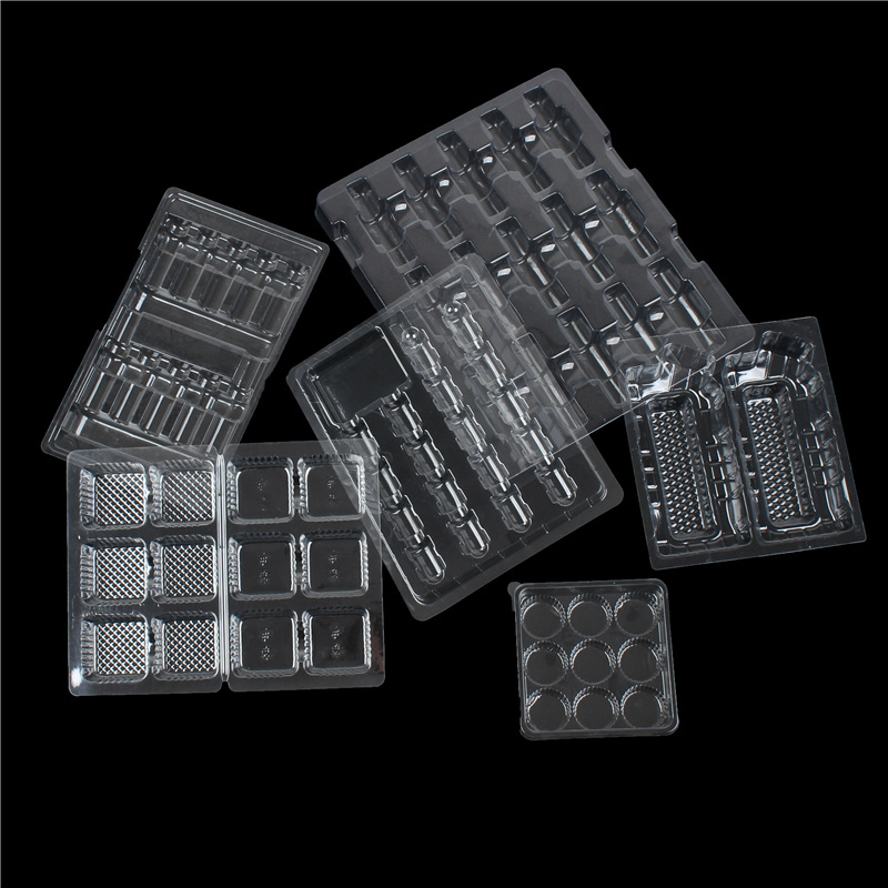 吸塑包装 PP耐高温加厚抗压用吸塑托盘 吸塑泡壳食品内托吸塑盒