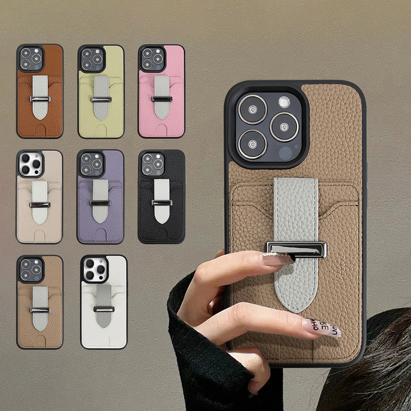 Suitable for iPhone11 12 13 14 15 Pro Max Plus Phone Case Wrist Band Bracket Phone Case