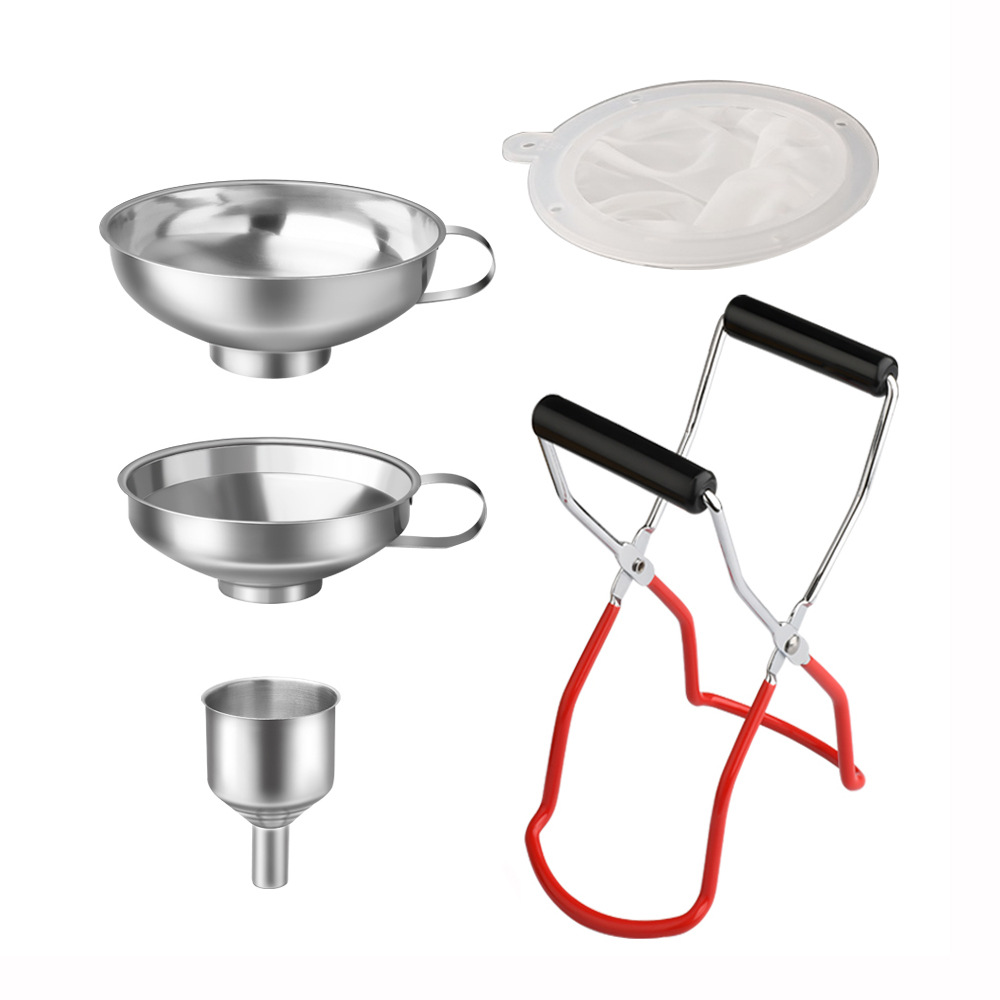 Directo de fábrica anti-escaldadura puede alicates clip antideslizante puede alicates de elevación puede dispositivo de elevación mermelada haciendo embudo traje