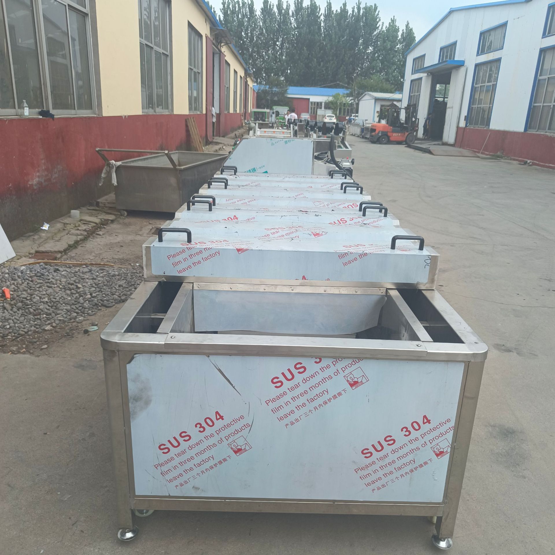 金针菇鹿茸菇杀青机 牛肚菌菇漂烫机 鸡爪鸭掌蒸煮机