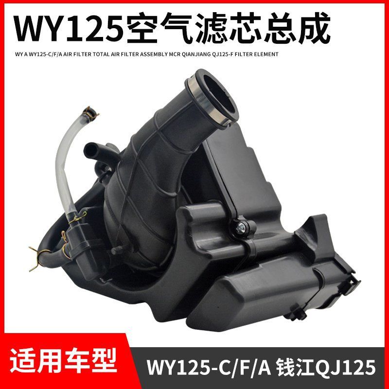 Filtro de aire de la motocicleta adecuado para WY125-C-F-A Qianjiang QJ125MCR filtro Elemento de montaje