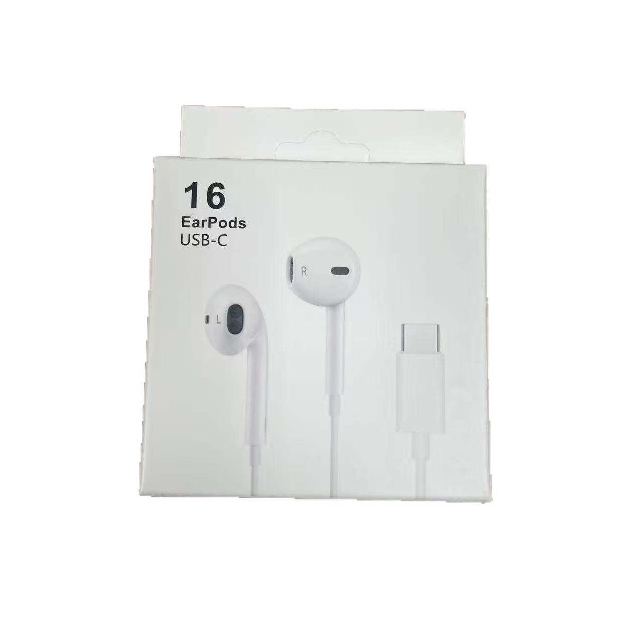 現貨適用蘋果16有線耳機iPhone16 Type-C接口通用入耳式 線控耳機 5