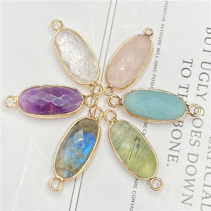 2g Weight Pendant Jewelry Making Type Pendant Necklace Classification Gem Material Multicolor Pattern Polishing Design Retro Style White, Purple Color Gem Multicolor Pendant Pendant Necklace 无