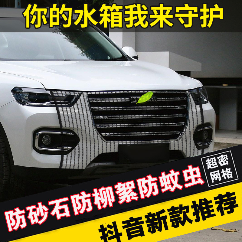 Car radiator Fence Catkins Yang Xu Insect currency Car radiator