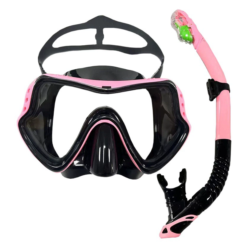 Очки для дайвинга для подводного плавания Erbao дыхательная трубка костюм для мужчин и женщин новая большая рамка силиконовая маска для подводного плавания Очки для дайвинга