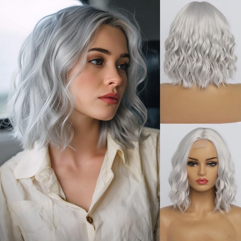ヨーロッパとアメリカのウィッグ越境電子商取引アマゾン人気のフルヘアスタイル波状カーリー耐熱繊維高温シルクウィッグ女性用|undefined
