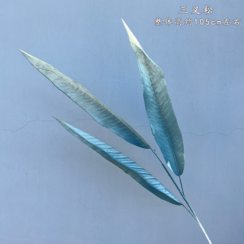 Haze azul decoración de la boda flor de seda flor Hotel fotografía flor de la pared arreglo floral Yingbin distrito Camino de plomo flor artificial