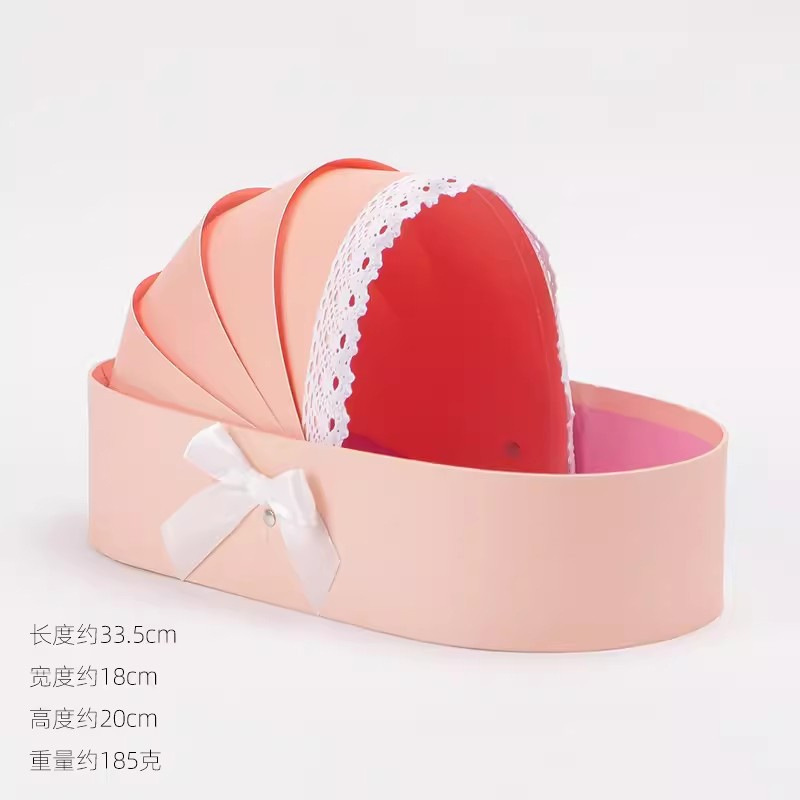 Caja de regalo de frutas Caja de embalaje de alta calidad Caja de regalo de Año Nuevo Caja de regalo de primavera Cubierta transparente Caja de embalaje de alta calidad Caja vacía de mano