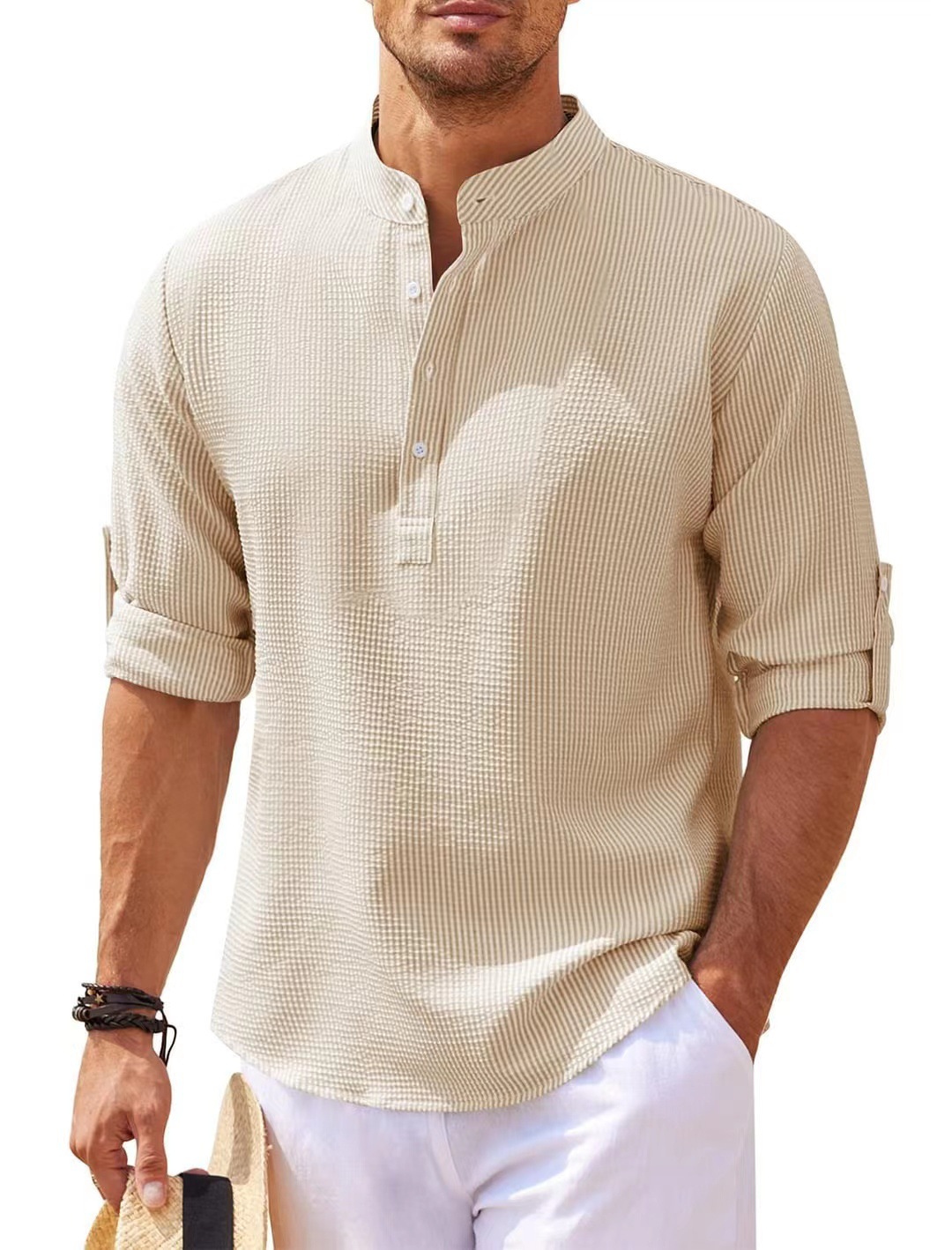 mens-casual-shirt-long-sleeve-stand-collar-solid-color-shirt-mens-clothing mens-casual-shirt-long-sleeve-stand-collar-solid-color-shirt-mens-clothing