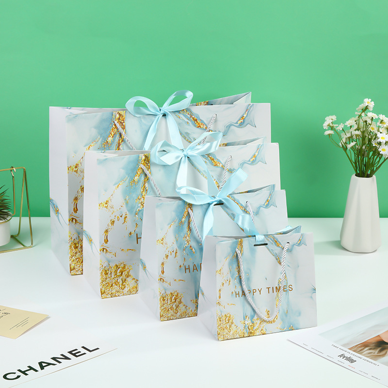 블루 마블 패턴*길이 18*너비 10*높이 16cm