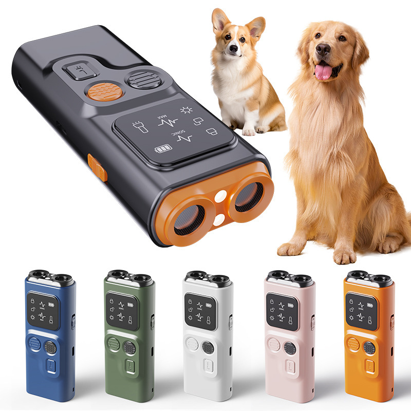 2025 Factory Cross-Border Mini Ultrasonic Anti-Noise Dog Repeller Pet Portable Anti-Dog High-Power Bark Stopper