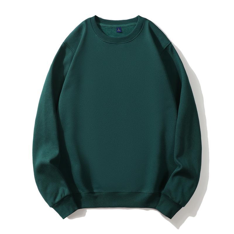 Camisas publicitarias de hombro de gran tamaño, camisas culturales, ropa de empleados, camisas de algodón de cuello redondo sueltas, logotipo impreso personalizado