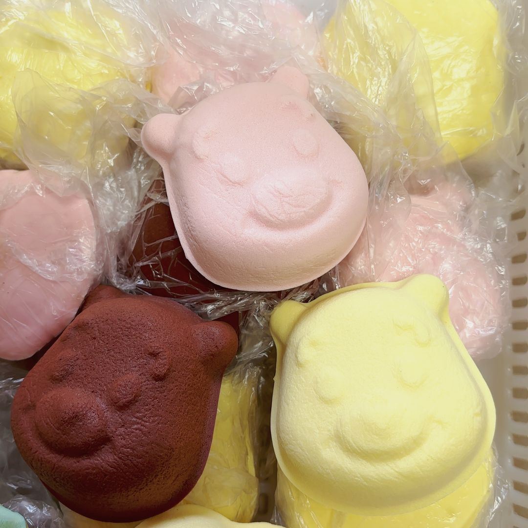 느린 리바운드의 촉촉하고 부드러운 곰 무작위 1마리