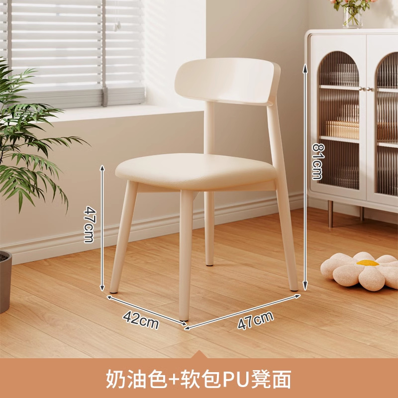 Escritorio de dormitorio de estilo crema, tocador, escritorio de hogar integrado, escritorio de computadora, escritorio de estudio de oficina para niñas, banco de trabajo