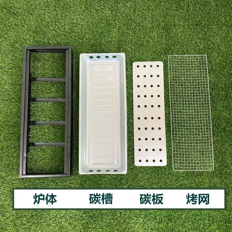 屋外バーベキューグリルピクニック大型木炭バーベキューグリル家庭用木炭グリル国境を越えた外国貿易ポータブル折りたたみバーベキューグリル|undefined