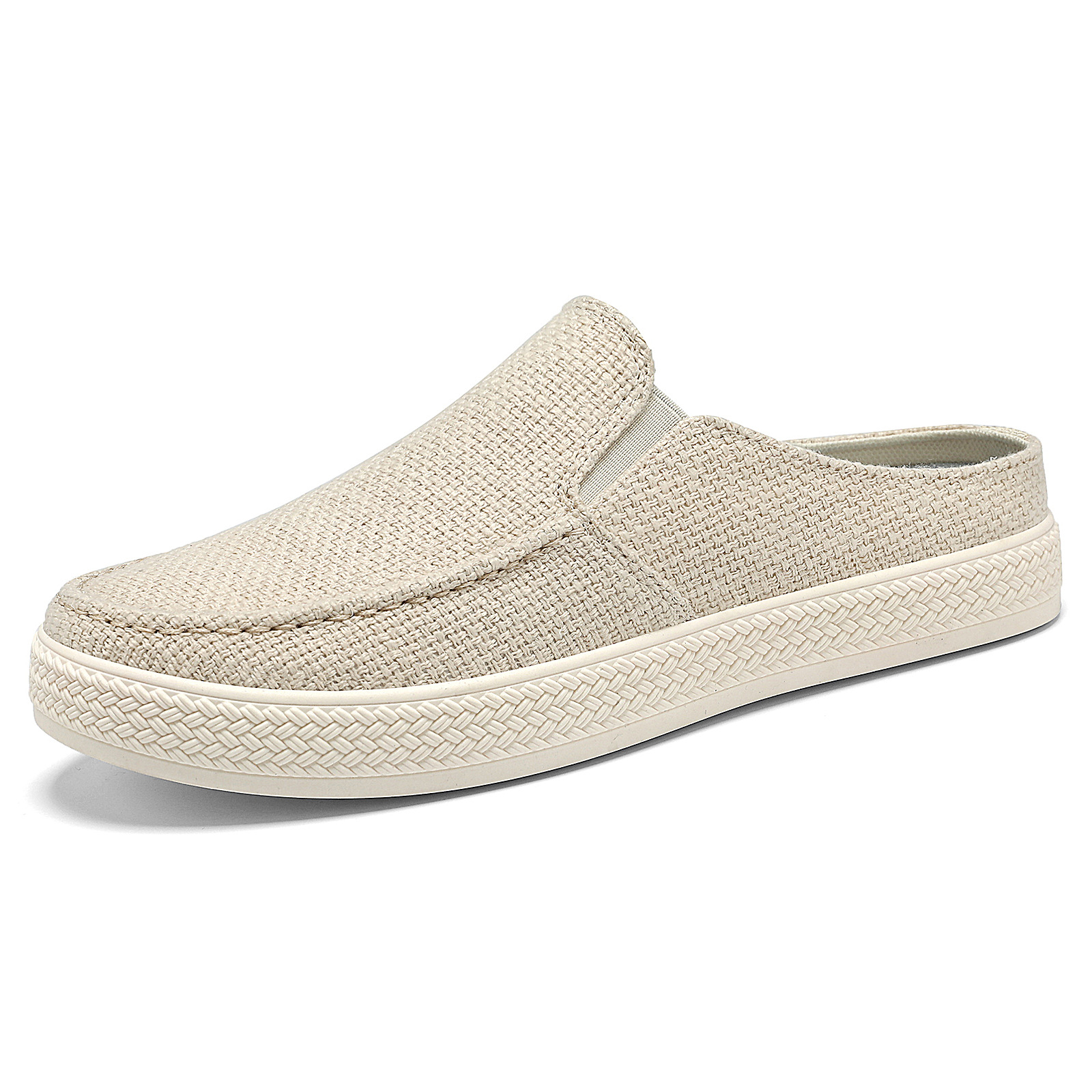 Zapatos Zapatillas de hombre Zapatos casuales transpirables de verano Venta al por mayor transfronteriza Zapatos de hombre Slip-on Cómodos zapatos para papá Zapatillas de abrigo