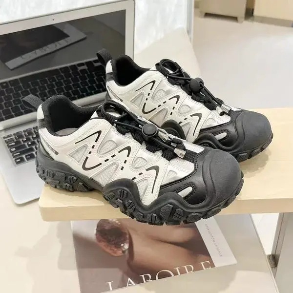2026 nuevos zapatos de montaña al aire libre para mujeres feos zapatos de cabeza grande zapatos de correr transpirables de verano papá