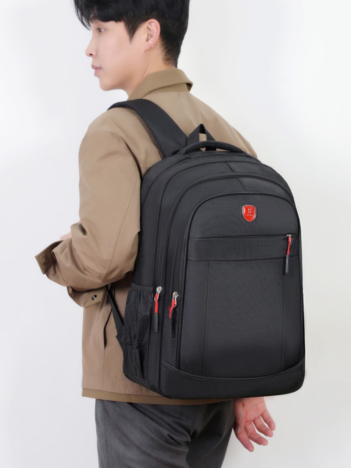 Mochila de computadora mayorista transfronteriza viaje de negocios de larga distancia, mochila de hombro, mochila de estudiantes de secundaria