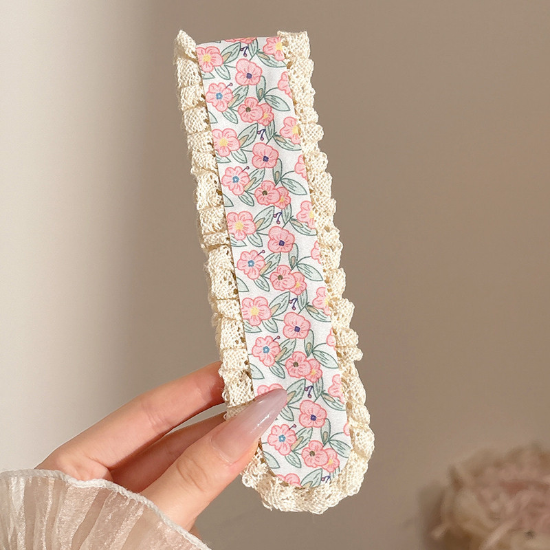 5# ピンクフローラル-34*5cm