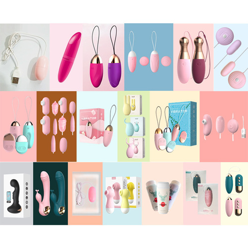 Laile's full range of vibrators, vibrators, female masturbators, rechargeable, variable frequency, waterproof, double-headed vibrators for fun