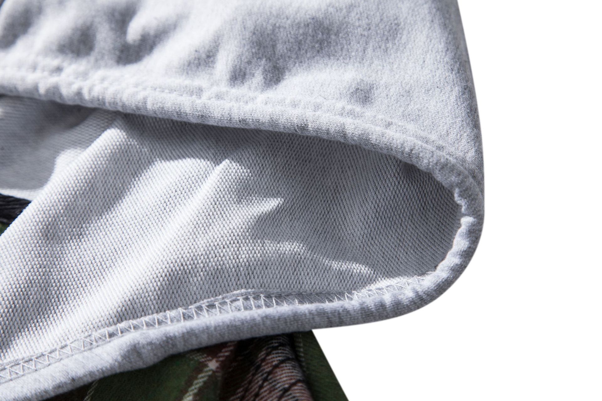 Herren Flanellhemd Mit Kapuze Kariertes Oversized Freizeithemd_voghion.com