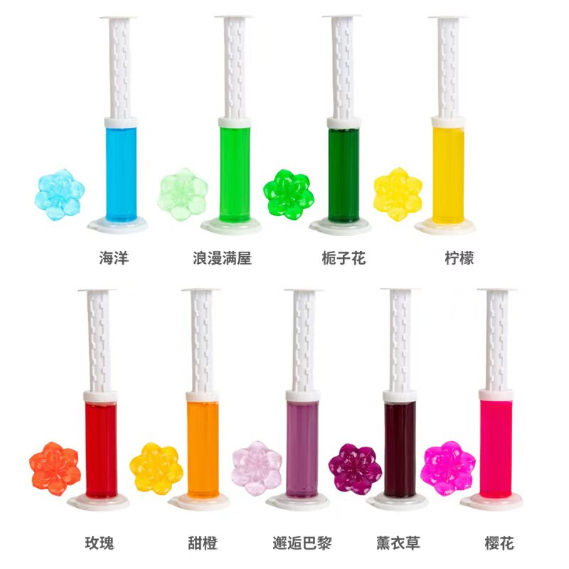 12 Toilet Flower Gel Toilet Deodorizing and Odor-Removing Toilet Lingbao Toilet Fragrance Type Descaling Cleaner