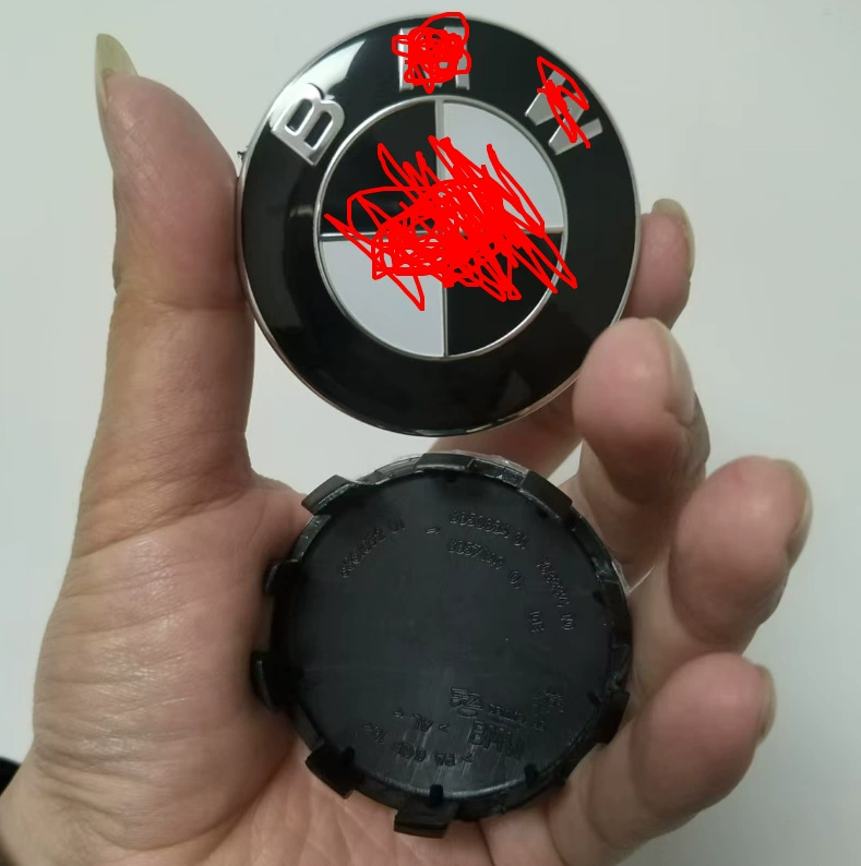 Применимо BMW колпачок колес стандартная оптовая продажа 56 mm3 Series 5 Series X1X5X6 колесный центр крышка черно-белый центр крышка