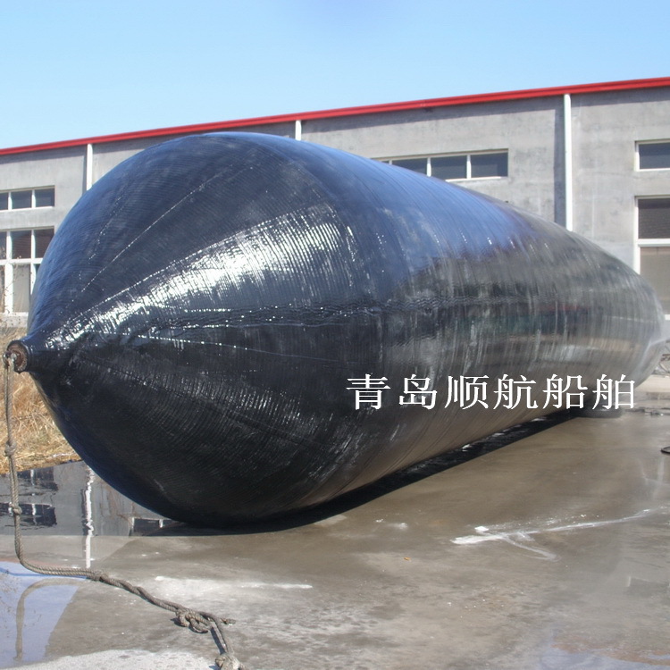 船舶下水拉船用气囊 船舶上岸维修用橡胶气囊