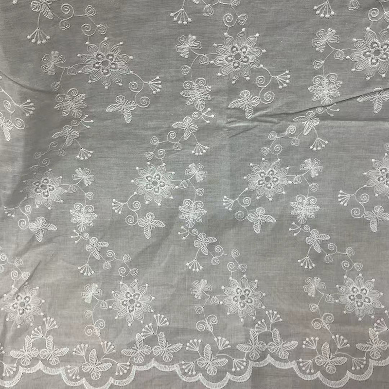 9088 Cotton Thread Lace Embroidered Clothing Fabric Ethnic Style Women's Dress Embroider Fabric Accessories Cloth 9088 Cotton Thread Lace Embroidered Clothing Fabric Ethnic Style Women's Dress Embroider Fabric Accessories Cloth