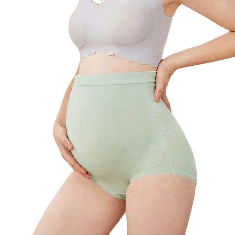 Оптовая Продажа с фабрики графеновые брюки с высокой талией в середине триместра, удобное нижнее белье для беременных, повседневное женское нижнее белье