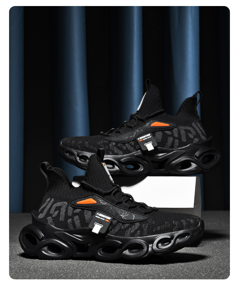 Nové všestranné ležérne športové oblečenie pre mužov a tínedžerov vo veľkých veľkostiach, ľahké, tlmiace nárazy a trendy_voghion.com