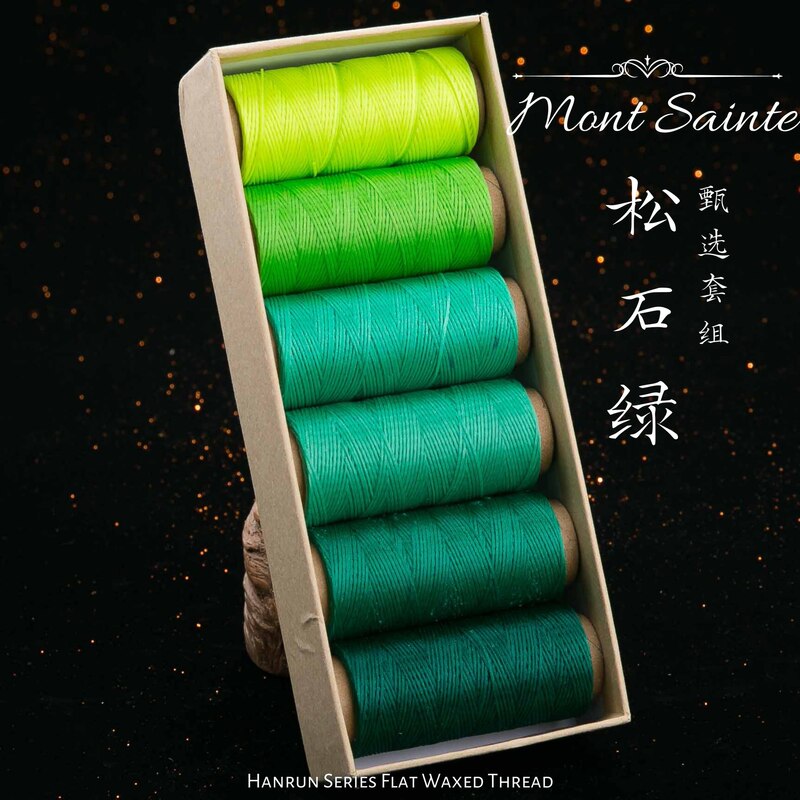 JR蜡线厂家直销幻彩0.5扁蜡线手缝皮具Macrame专用绳DIY手工编绳|undefined