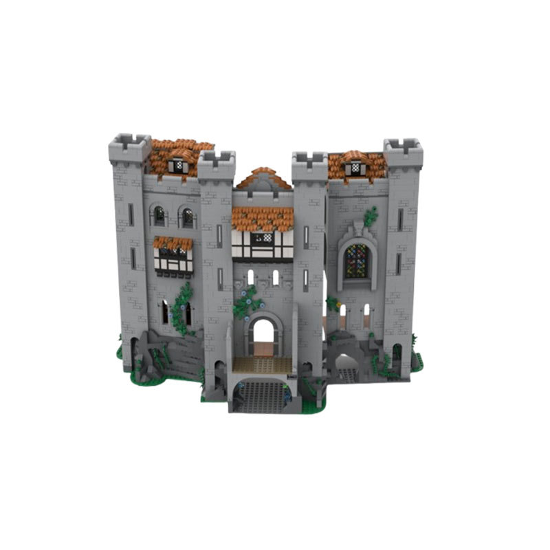 Castillo bloques de construcción modelo educativo para armar_voghion.com