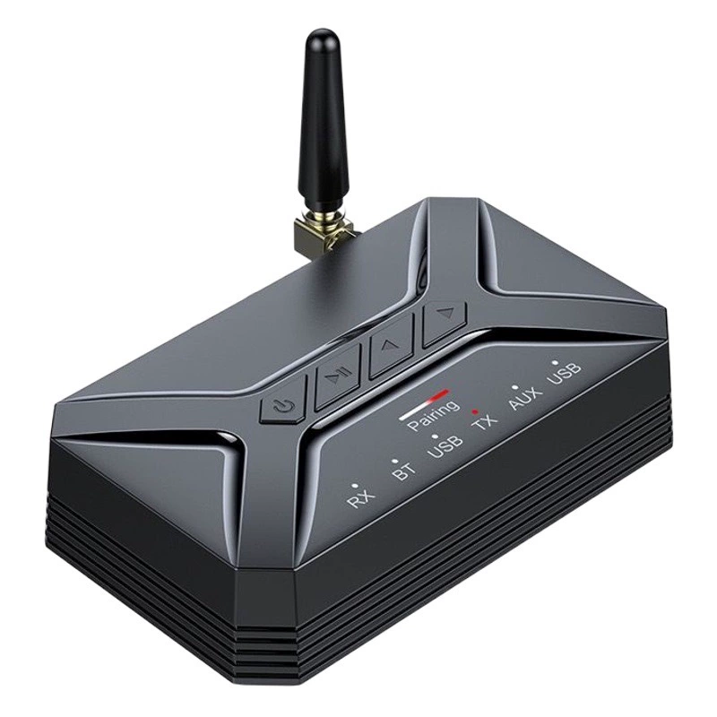 Трансграничный оптоволоконный аудиоадаптер TR22 RCA 3,5 мм, адаптер-передатчик аудиосигнала Bluetooth 40m