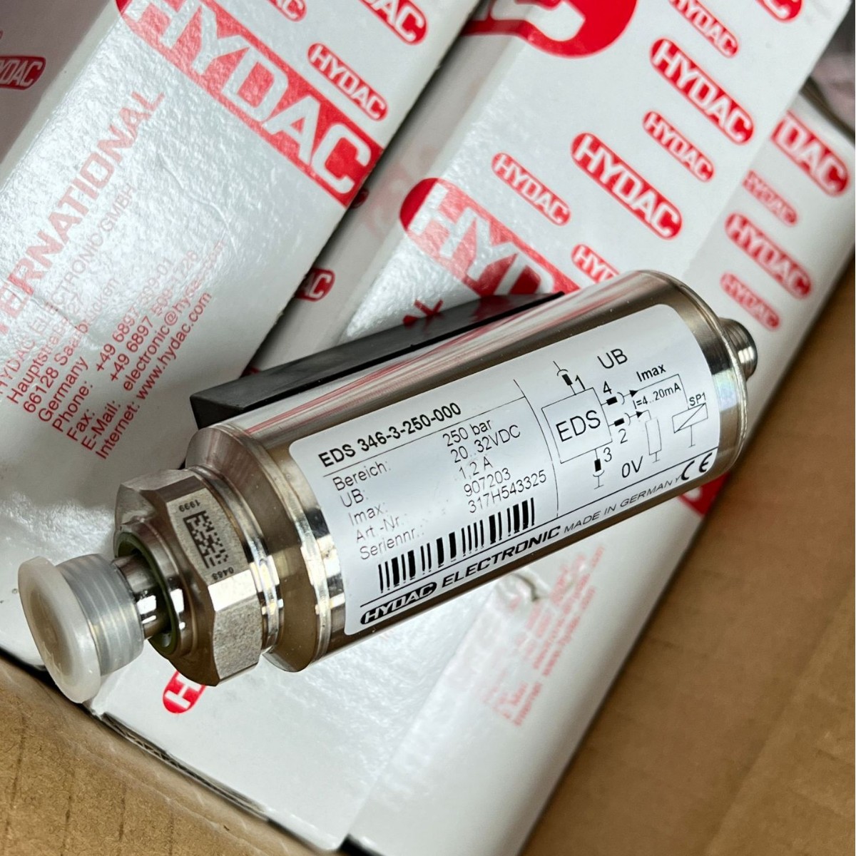 HYDAC贺德克一体化温度变送器ETS 7246-A-010-000全新现货