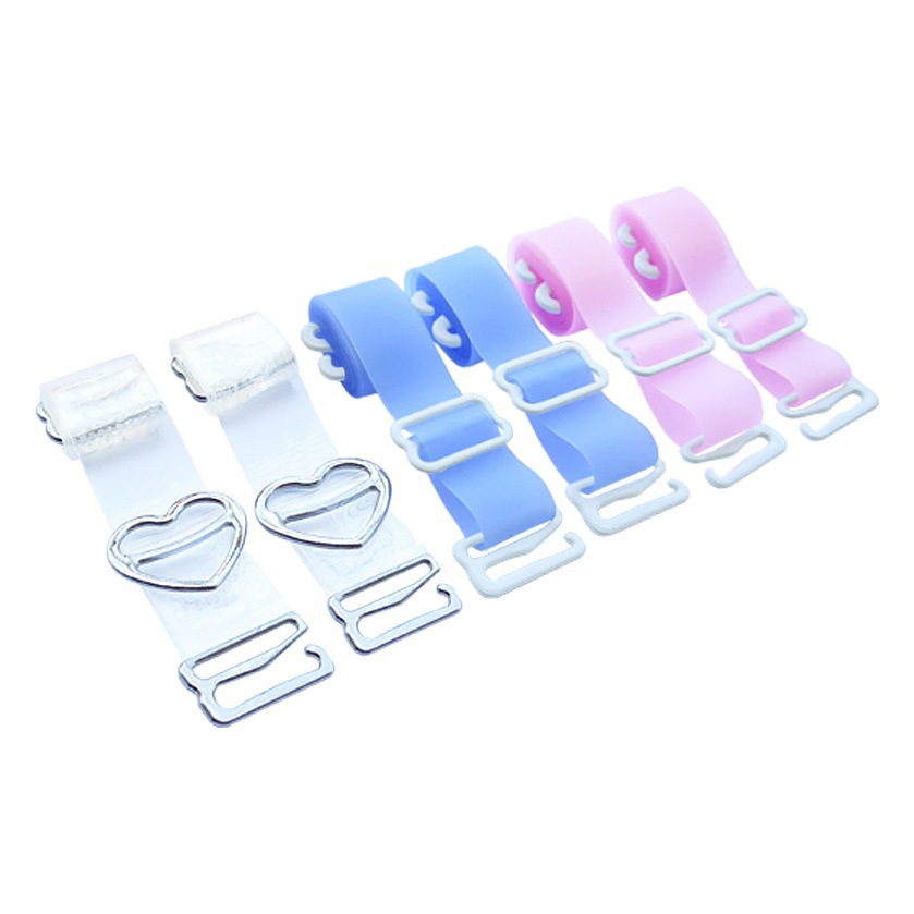 Peach Heart Glue Transparent Shoulder Strap Invisible Bracket Strap Seamless Underwear Anti-Slip Strap Widened and Lengthen Tube Strap