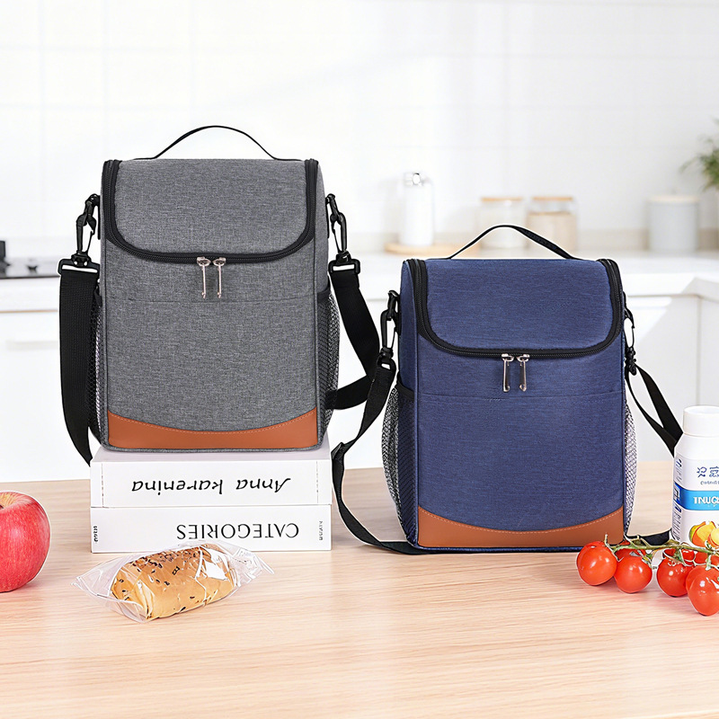 Nueva bolsa de picnic de tela de Oxford bolsa de hielo al aire libre bolsa de aislamiento para viajar al trabajo bolsa de comida impermeable explosión catiónica