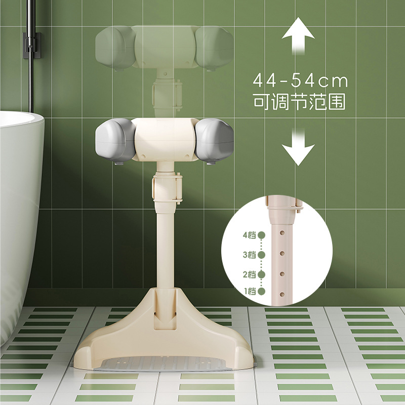 Mesa de baño de pie para bebés Marco de baño de artefacto de baño plegable ajustable para niños Marco de baño para niños antideslizante para el hogar