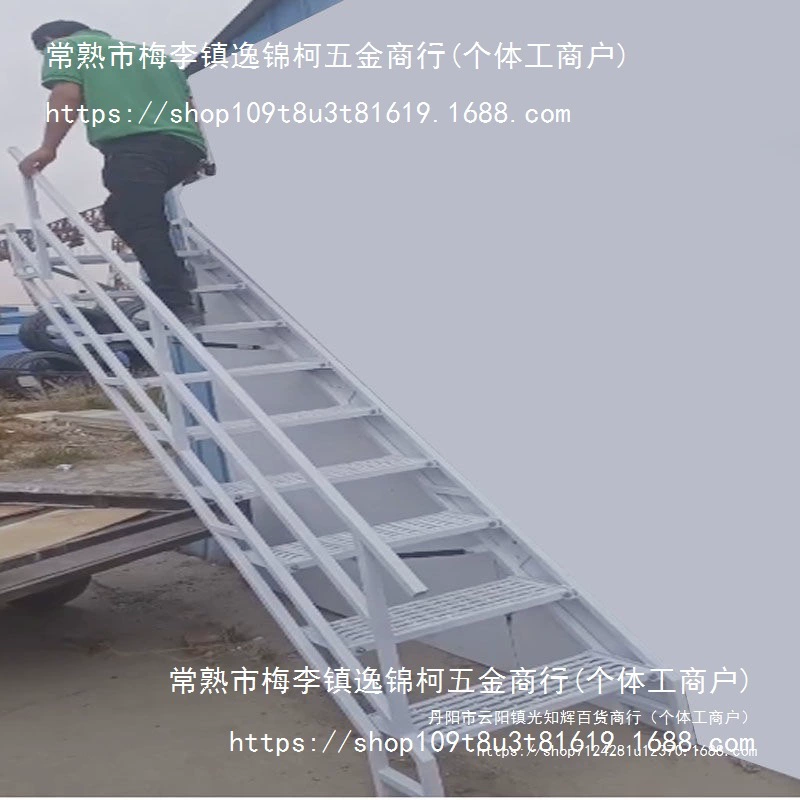 Чердак перегородка на стене складная лестница Дуплекс лестница боковая сторона Железный кулак лестница внутренняя и наружная складная лестница