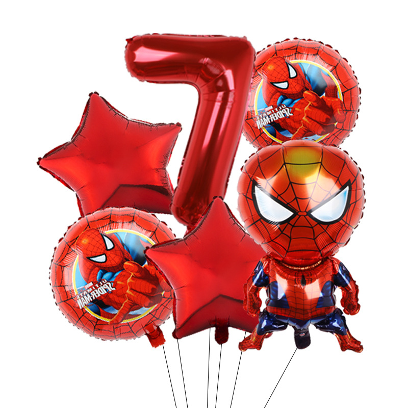 Cross-border Avengers Marvel héroe Spider-Man Hulk Capitán América redondo de aluminio de la película Globo Traje