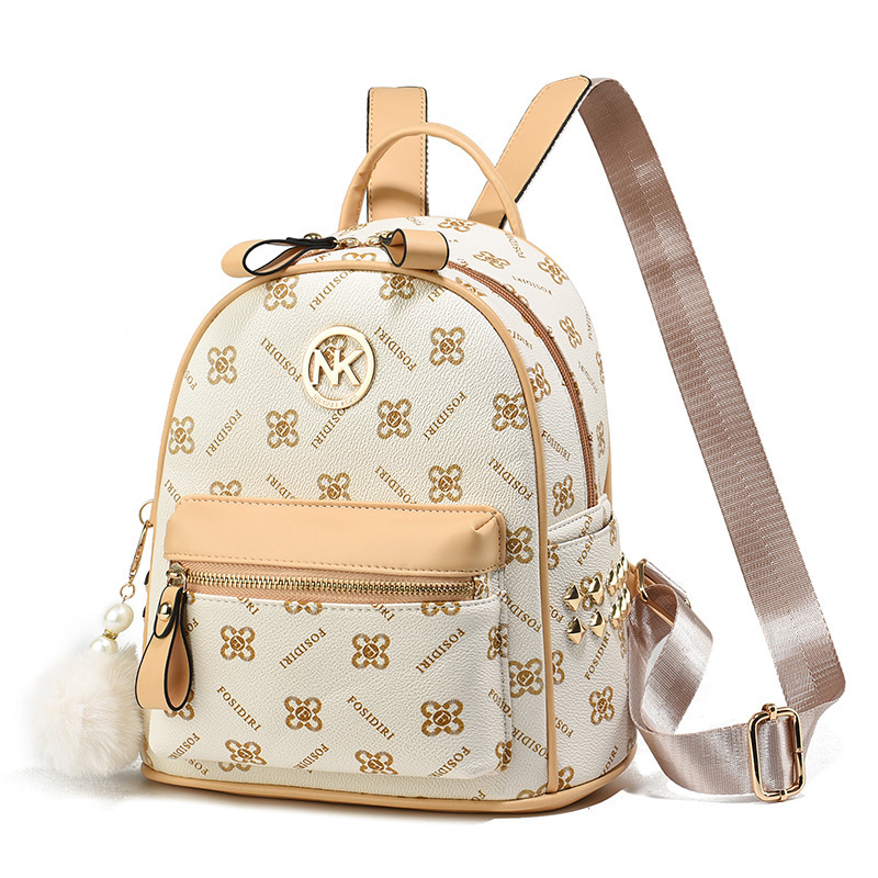 Mochila para mujeres 2025, nueva bolsa de moda, gran capacidad, mochila para viajar, pequeña mochila para chicas
