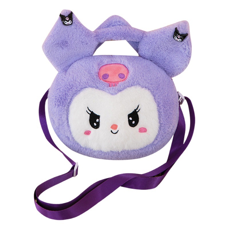 Nuevos niños lindo juguete bolso de hombro animal de dibujos animados muñeca de peluche bolso de regalo al por mayor image 1