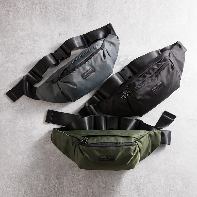 Men's Japanese fashionable universal belt bag
