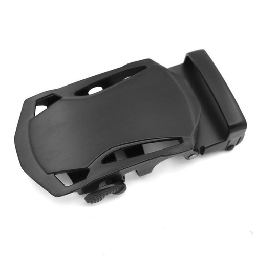 Men's automatic belt buckle head alloy automatic buckle 4 cm black glossy square buckle sports car manufacturer belt buckle batch