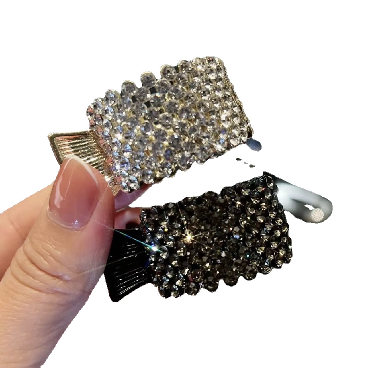 Clip de metal para mujer clip de garra de cola de caballo alto artefacto fijo horquilla brillante para mujer Otoño e Invierno 2022 nuevo clip tocado