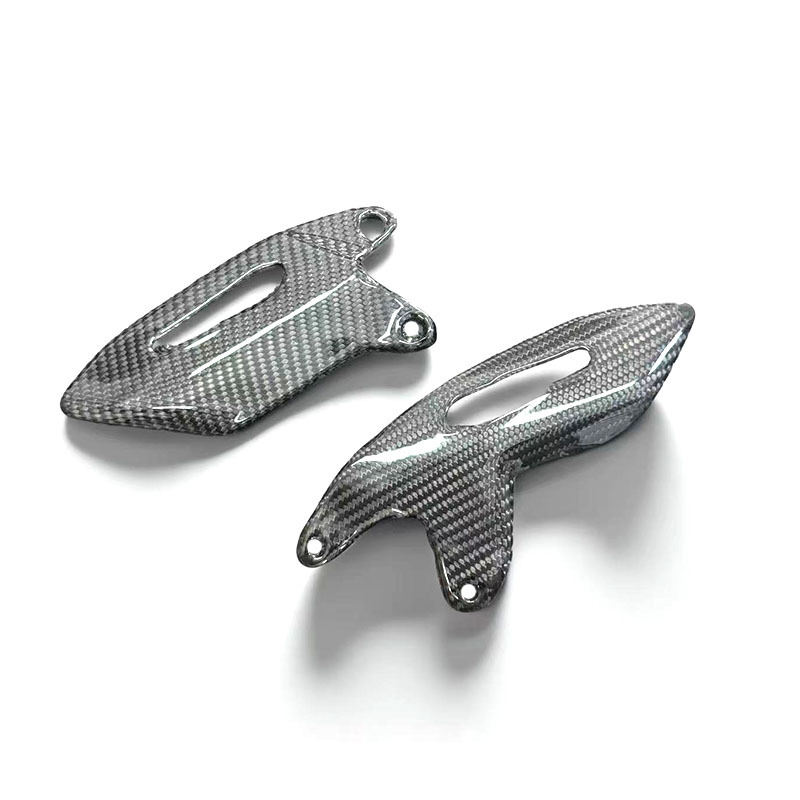 Suitable for Kawasaki Ninja H2 H2R 2015-25 Years Modified Carbon Fiber Pedal Guard Pedal Wings