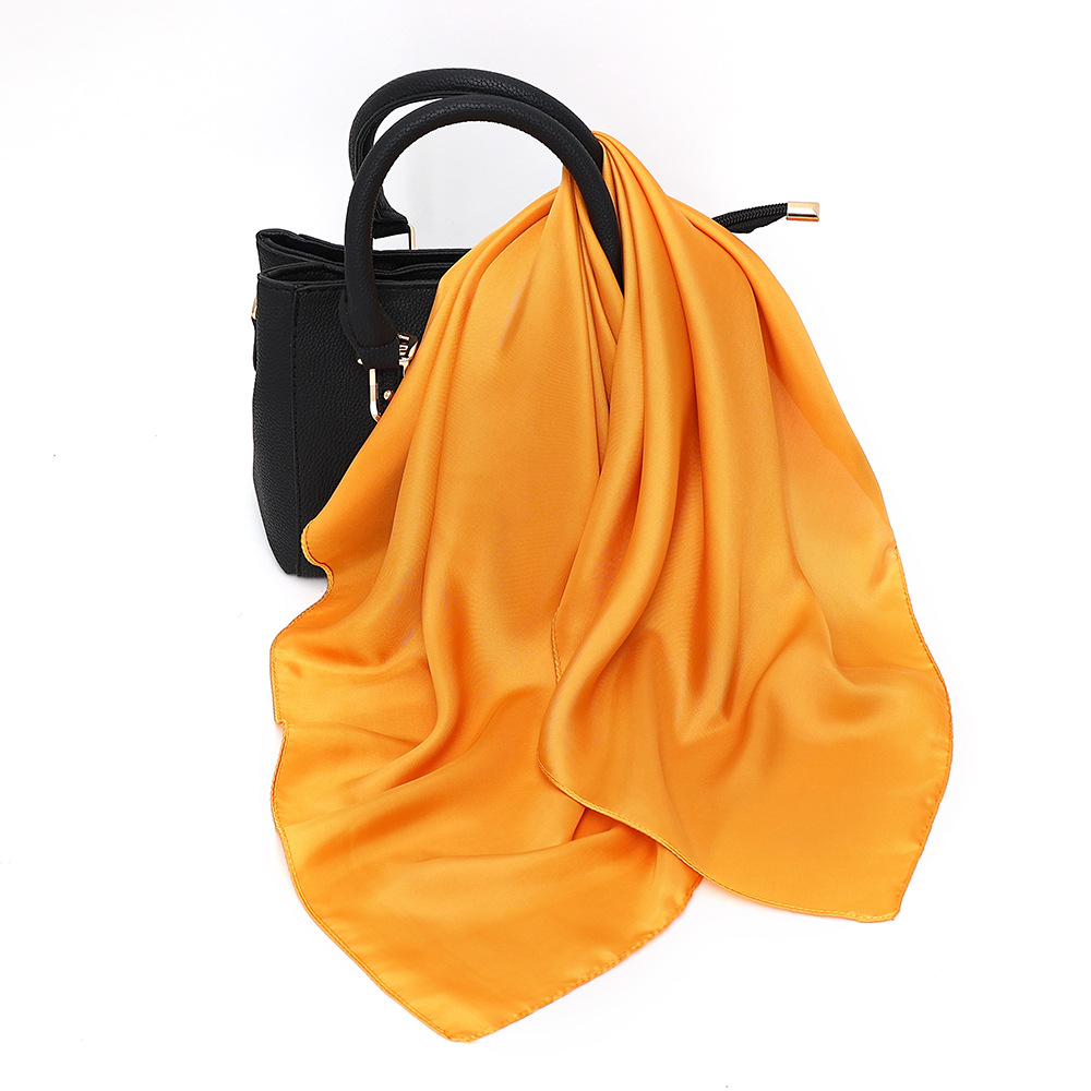 70g Weight Silk Scarf Classification Casual Occasion Polyester Material Printing Pattern Summer Season Women's Gender Printing Design Elegant, Basic Style Women's Elegant Basic Printing Polyester Printing Silk Scarf 13