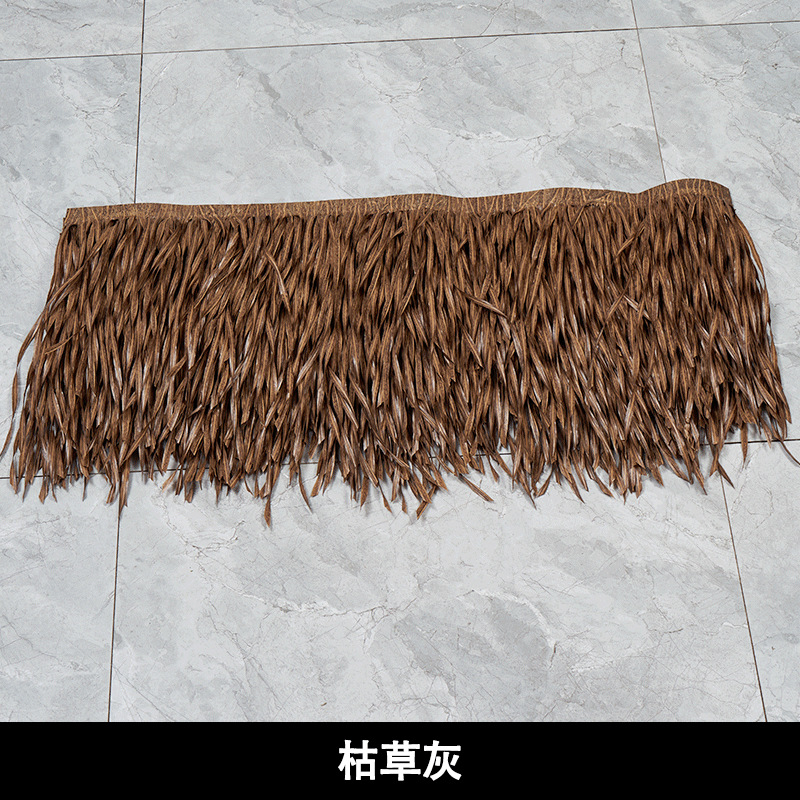 Серая трава в стиле скрученной лозы【1m * 0.5m】