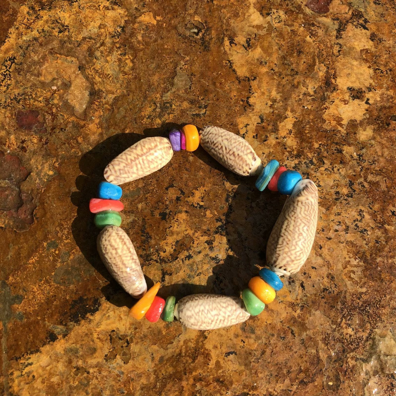 Conchas naturales conchas pulseras collares diy fresco versátil joyería correa de mano tienda artesanía característica fuente