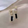 韩国几何夸张显瘦耳坠